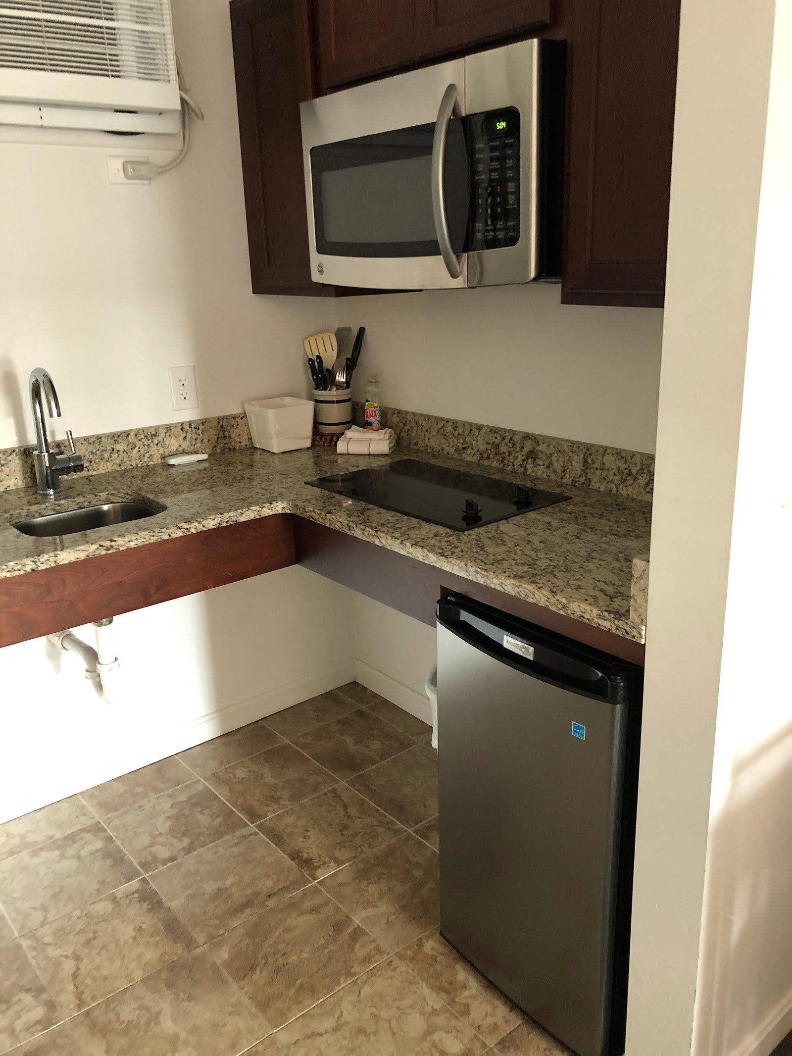 In-room kitchenette